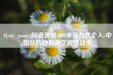 南阳短道速滑5000米接力几个人-中国队巧妙利用交接棒战术