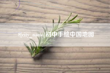 南阳初中手绘中国地图