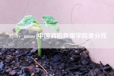 南阳中国消防救援学院录分线