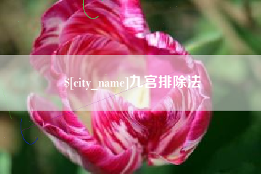 南阳九宫排除法