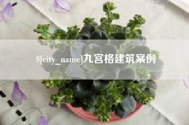 南阳九宫格建筑案例