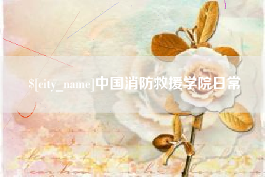 南阳中国消防救援学院日常