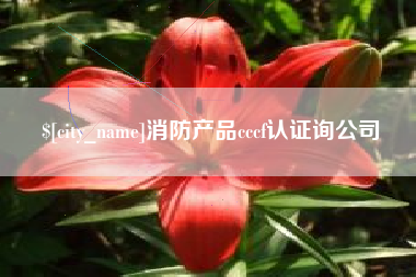 南阳消防产品cccf认证询公司