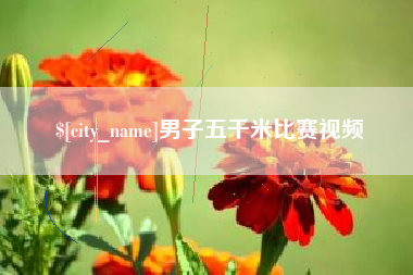 南阳男子五千米比赛视频