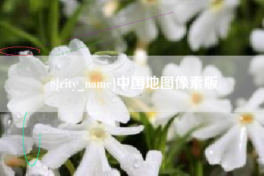 南阳中国地图像素版
