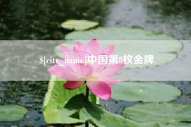 南阳中国第8枚金牌