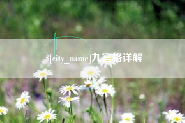 南阳九宫格详解